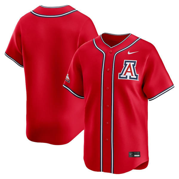 Mens Youth Womens Arizona Wildcats Blank 2025 XII Red Baseball Team Jersey