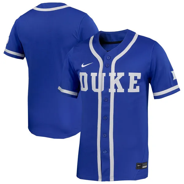Duke Blue Devils Custom Nike Unisex Royal Softball Jersey