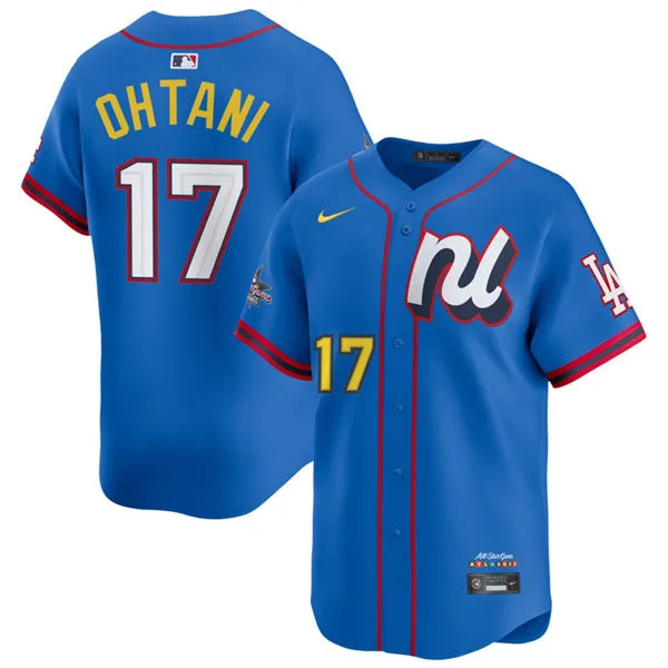 Los Angeles Dodgers #17 Shohei Ohtani 2025 All-Star National League Limited Player Jersey Blue