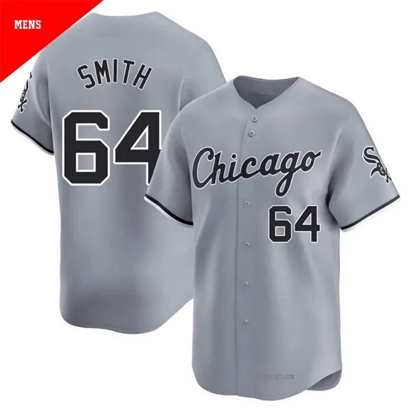 Youth Chicago White Sox #64 Shane Smith  Nike Gray Road Limited Jersey