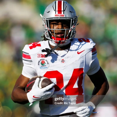 Ohio State Buckeyes #24 Sam Williams-Dixon White F.U.S.E. Limited College Football Game Jersey