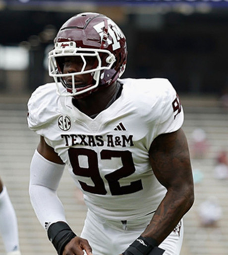 Texas A&M Aggies #92 Sam M'Pemba 2025 White College Football Game Jersey