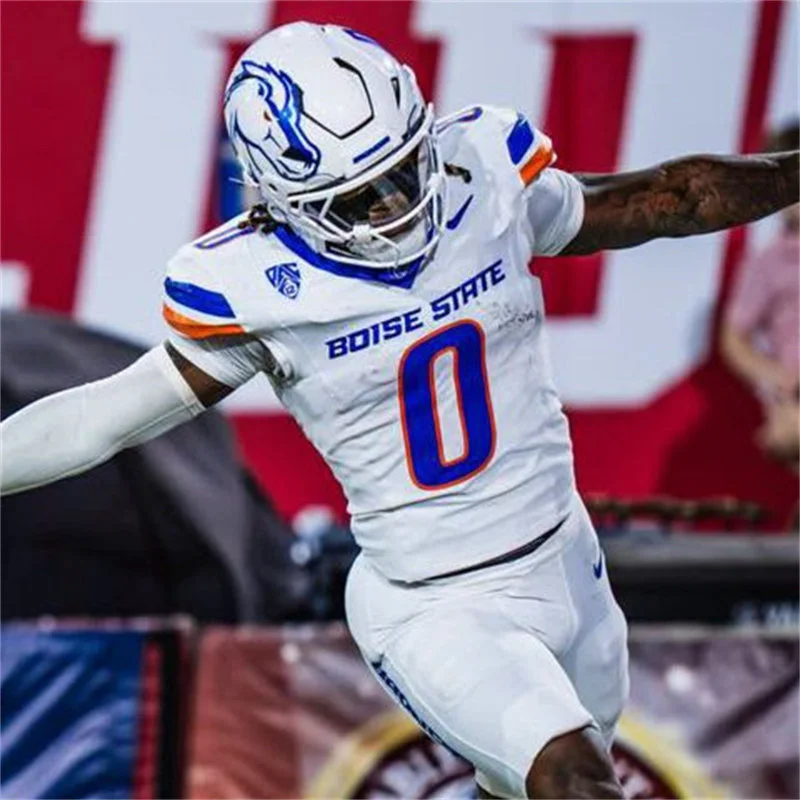 Boise State Broncos #0 Dylan Riley Nike 2026 White College Football Game Jersey