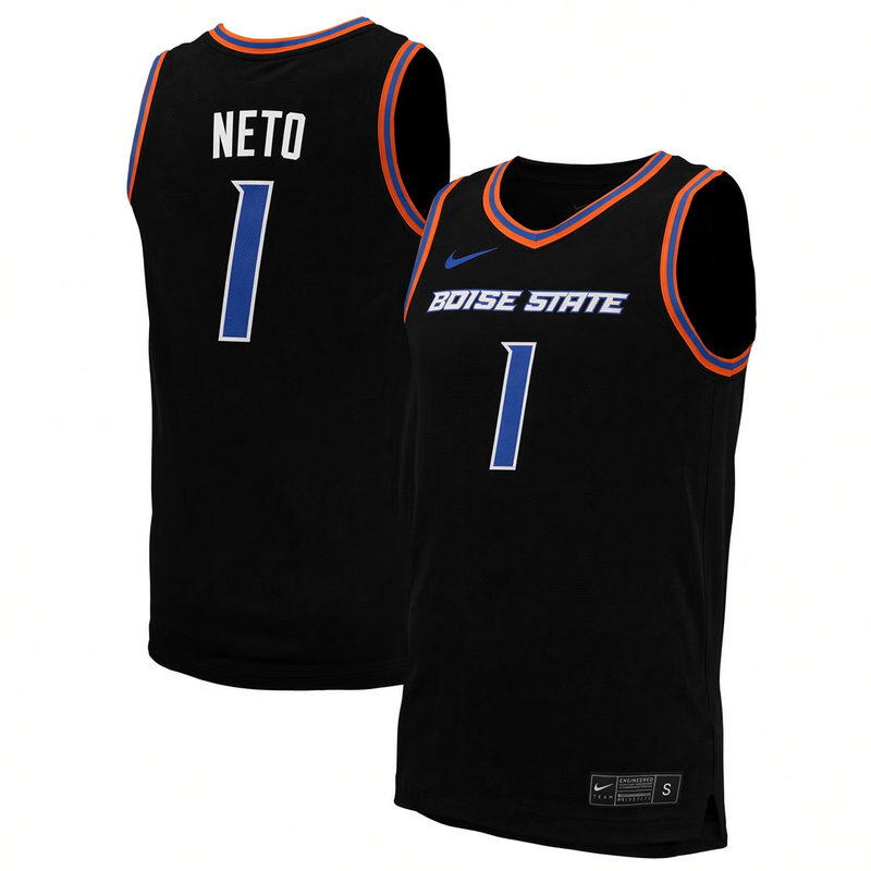 Boise State Broncos #1 Aginaldo Neto Nike 2026-27 Pac-12 Black Basketball Game Jersey Boise State Broncos #1 Aginaldo Neto Nike 2026-27 Pac-12 Black Basketball Game Jersey