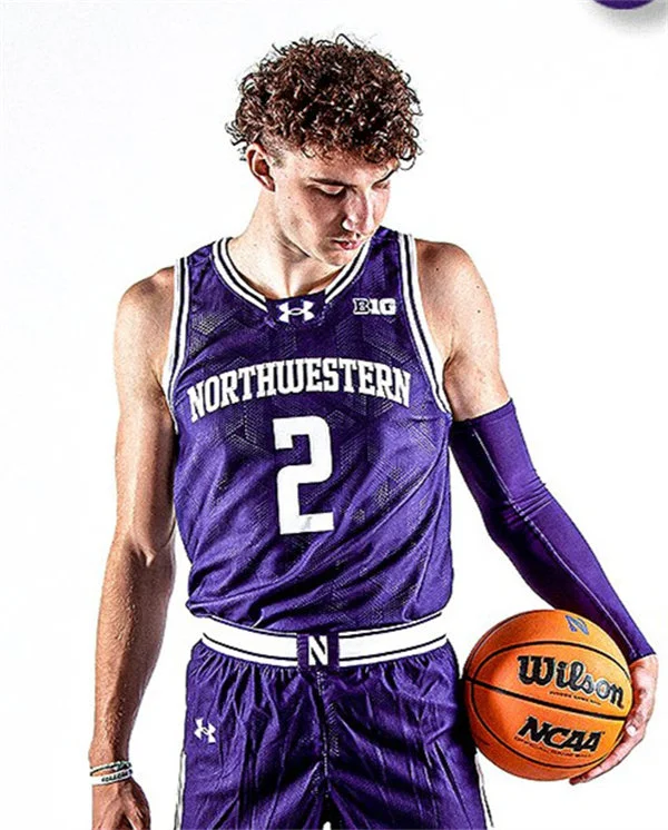 Northwestern Wildcats #2 Nick Martinelli 2025 Purple Basketball Game Jersey Northwestern Wildcats #2 Nick Martinelli 2025 Purple Basketball Game Jersey