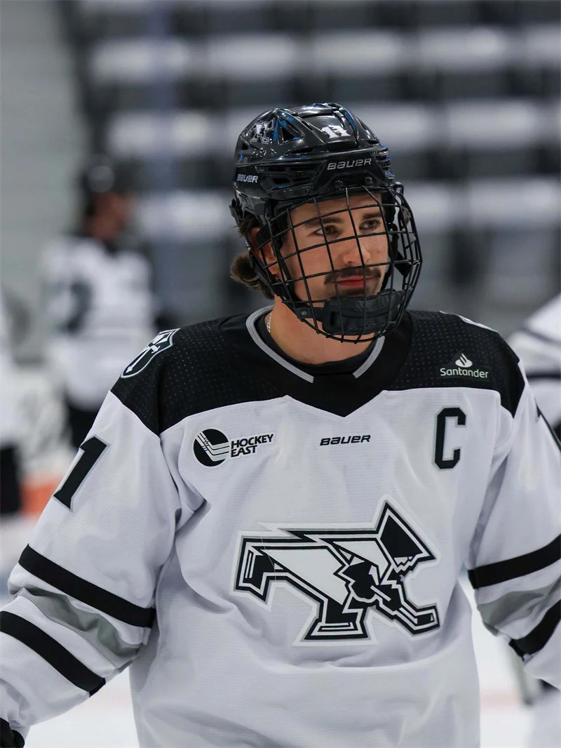 Providence Friars Custom 2026 Bauer White Hockey Game Jersey