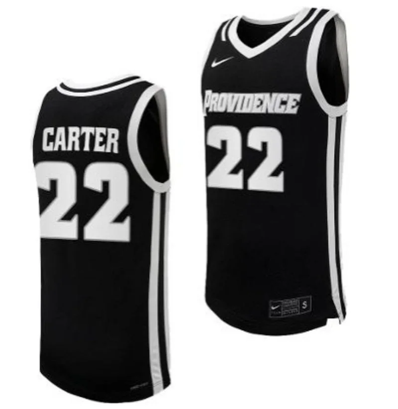 Providence Friars #22 Devin Carter 2024 Nike Black Game Jersey