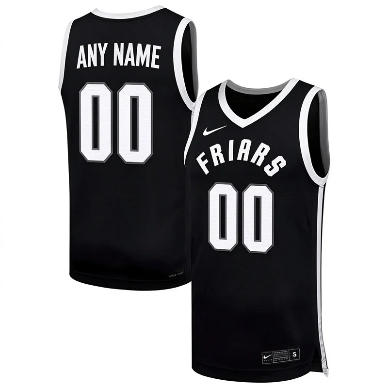 Providence Friars Custom 2027 Black Basketball Game Jersey