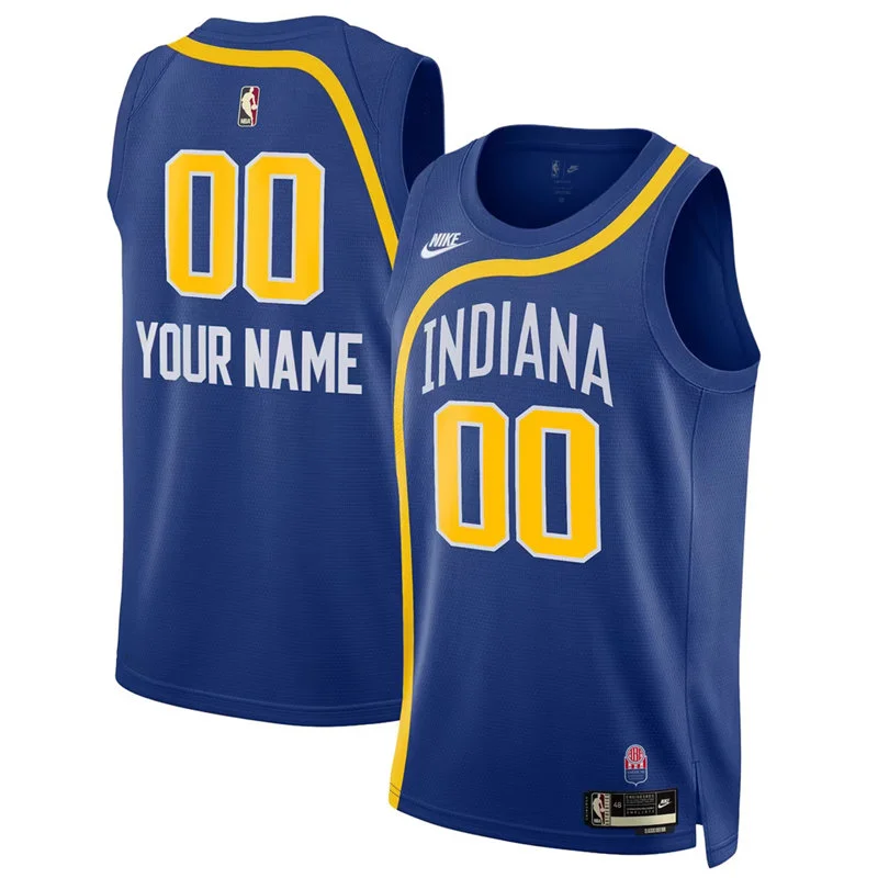 Indiana Pacers Custom Nike ABA-Era Royal Classic Edition Swingman Jersey