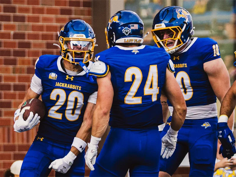 South Dakota State Jackrabbits Custom 2026 Royal Football Game Jersey