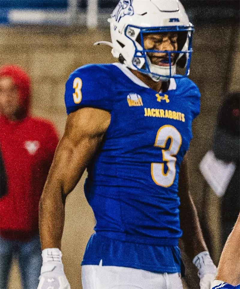 South Dakota State Jackrabbits #3 Dontay Johnson 2026 Royal Football Game Jersey