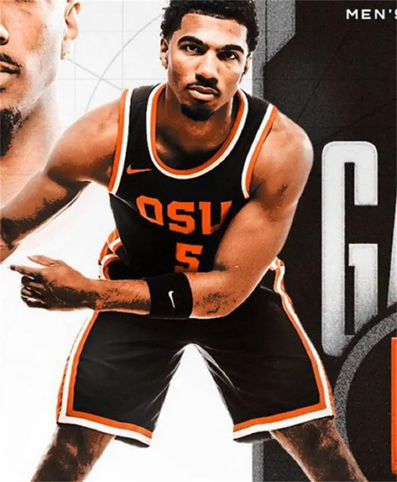 Oregon State Beavers #5 Daniel Freitag Nike 2027 Black OSU Basketball Game Jersey Oregon State Beavers #5 Daniel Freitag Nike 2027 Black OSU Basketball Game Jersey