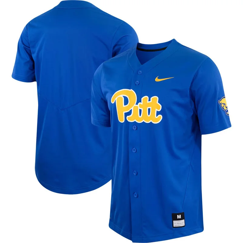 Pittsburgh Panthers Blank Royal College Baseball Team Jersey