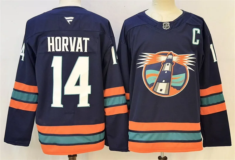 Mens New York Islanders #14 Bo Horva Fanatics Navy Lighthouse Alternate Jersey