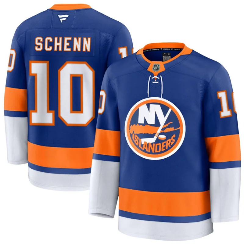 Mens New York Islanders #10 Brayden Schenn Fanatics Royal Home Premium Jersey