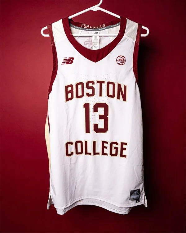 Boston College Eagles Custom 2026 White College Basketball Game Jersey