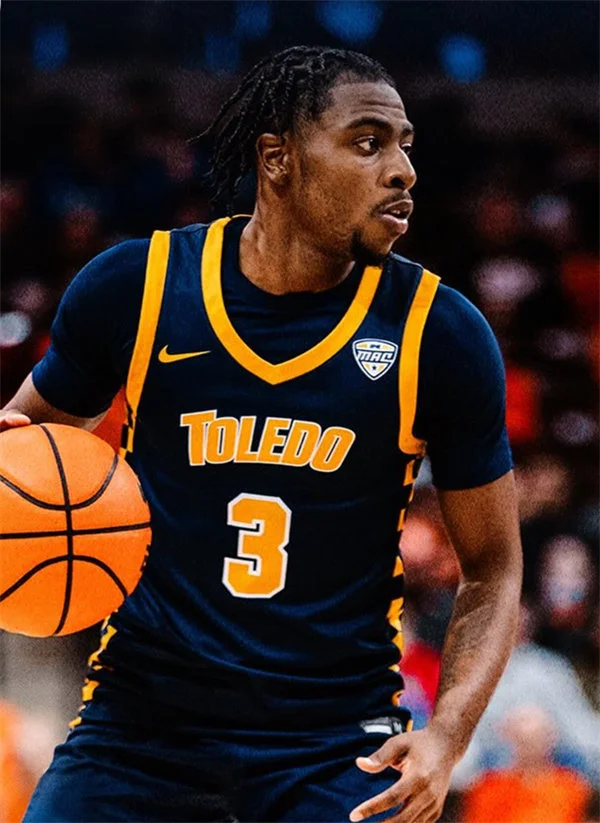 Toledo Rockets Custom 2026 Navy Basketball Game Jersey