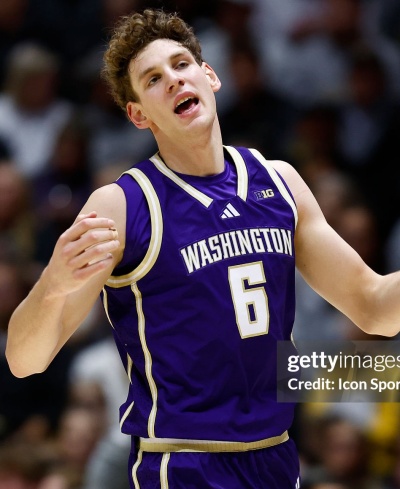 Washington Huskies Custom 2026 Purple College Basketball Game Jersey