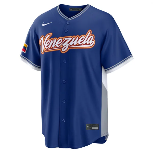 Venezuela Baseball Blank Nike Royal Road 2026 World Baseball Classic Limited Team Jersey