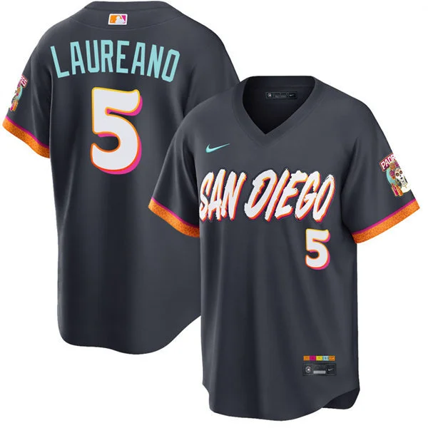 Mens San Diego Padres #5 Ramon Laureano Nike 2026 Obsidian City Connect Limited Jersey