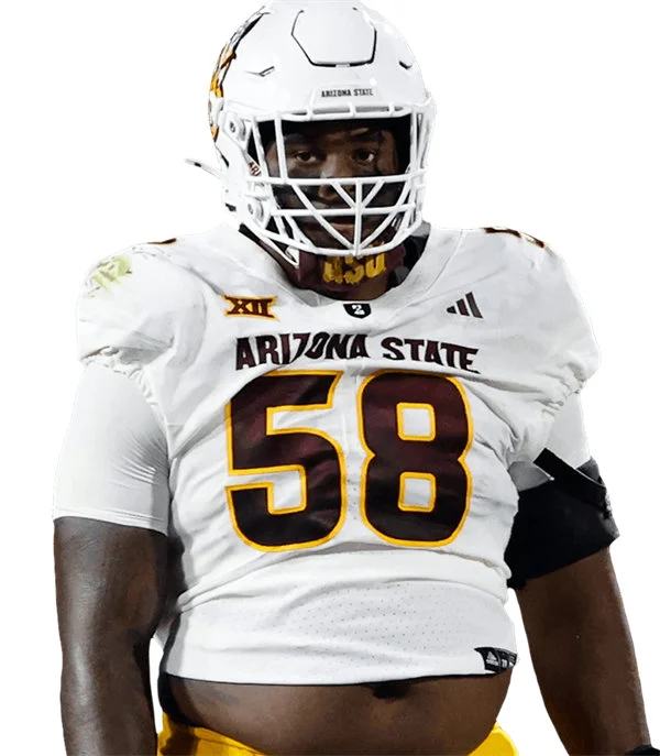 Arizona State Sun Devils #58 Max Iheanachor 2025 XII White Football Game Jersey