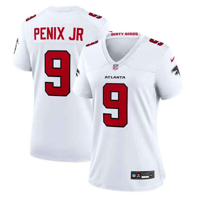 Women's Atlanta Falcons #9 Michael Penix Jr. Nike 2026 White Limited Jersey