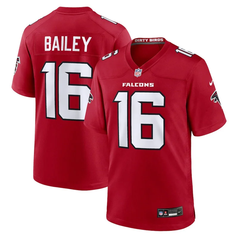 Men's Atlanta Falcons #16 Jake Bailey Nike 2026 Red Alternate Vapor F.U.S.E. Limited Jersey