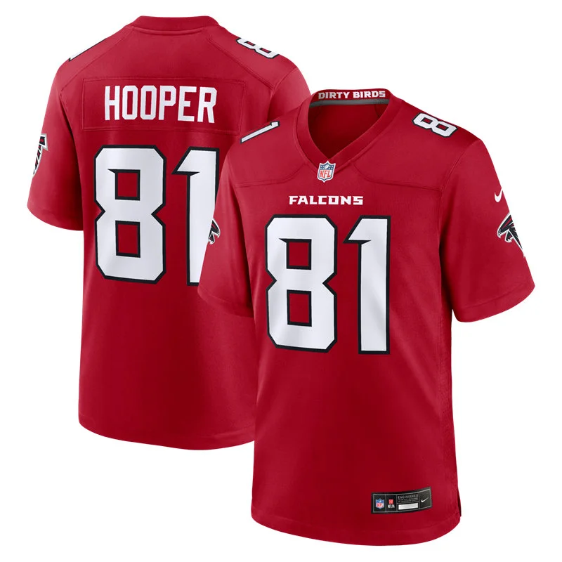 Men's Atlanta Falcons #81 Austin Hooper Nike 2026 Red Alternate Vapor F.U.S.E. Limited Jersey