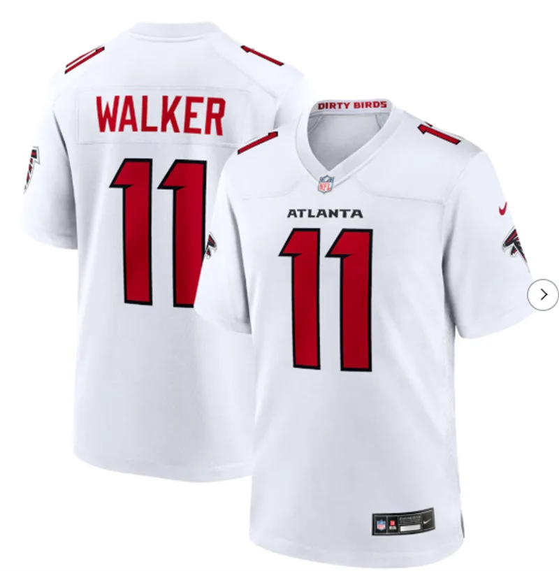 Youth Atlanta Falcons #11 Jalon Walker Nike 2026 White Limited Jersey