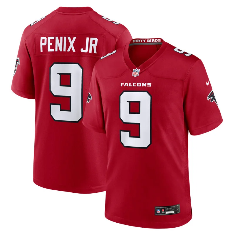 Youth Atlanta Falcons #9 Michael Penix Jr. Nike 2026 Red Alternate Limited Jersey