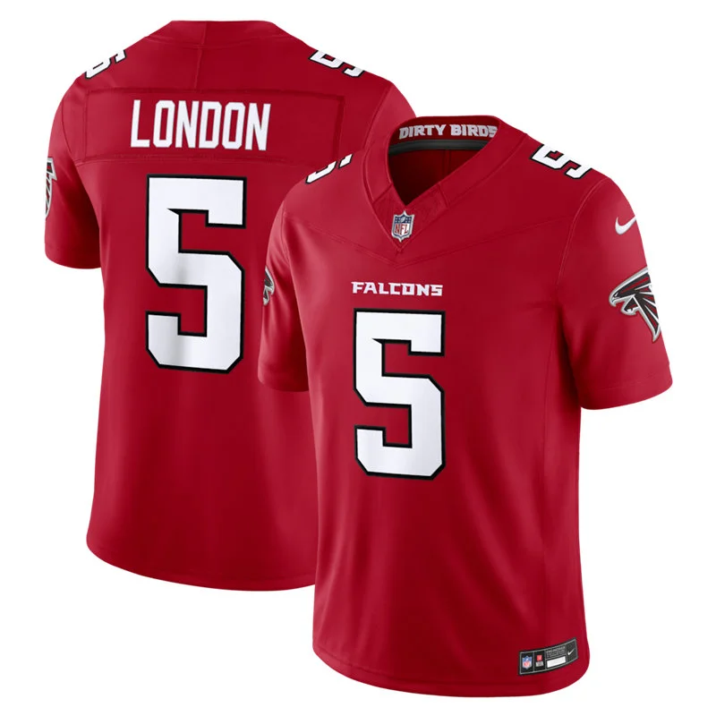 Youth Atlanta Falcons #5 Drake London Nike 2026 Red Alternate Limited Jersey
