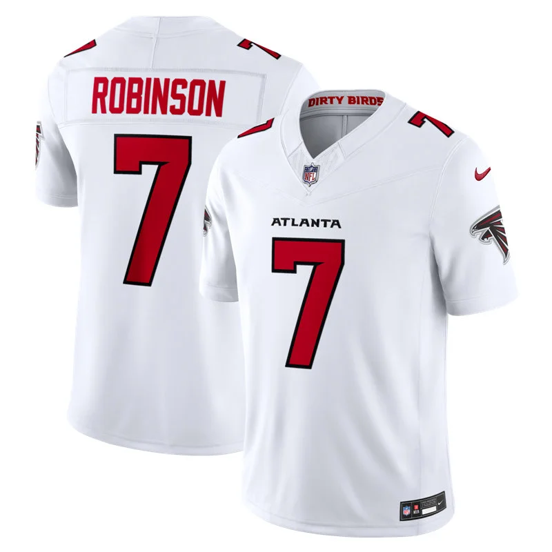 Youth Atlanta Falcons #7 Bijan Robinson Nike 2026 WhiteLimited Jersey