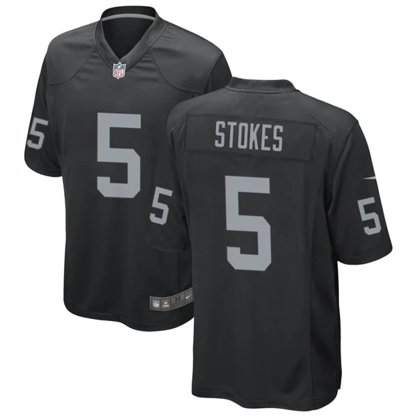 Youth Las Vegas Raiders #5 Eric Stokes Nike Black Limited Jersey