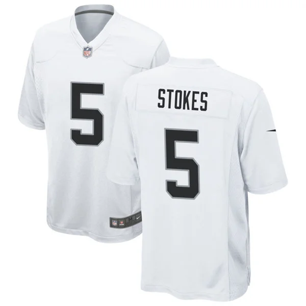 Youth Las Vegas Raiders #5 Eric Stokes Nike White Limited Jersey
