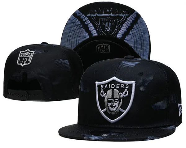 Las Vegas Raiders Digital Camo Black Snapback Hat YD316140 (1)