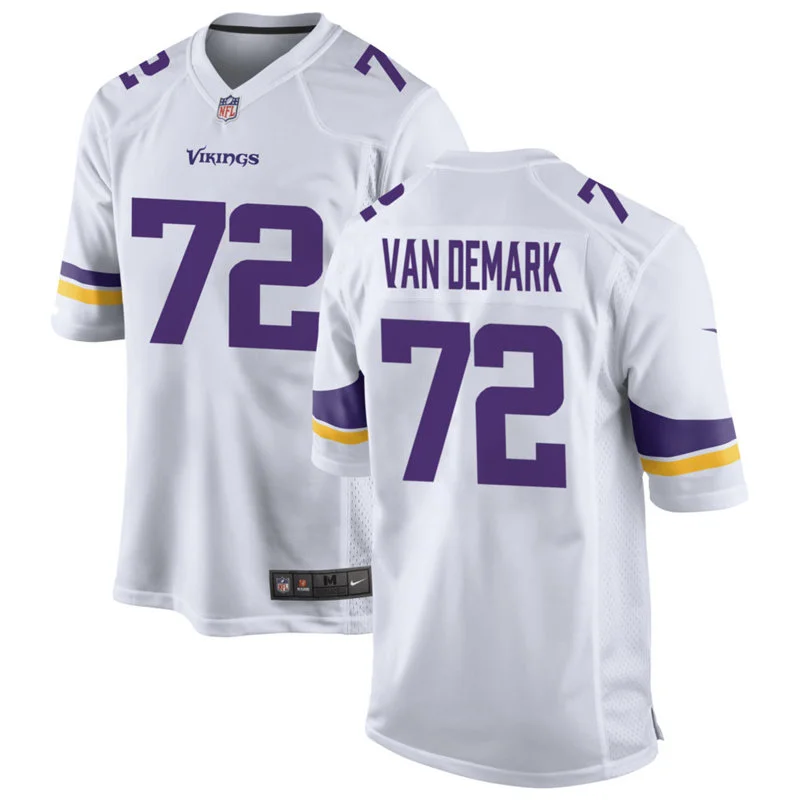 Men's Minnesota Vikings #72 Ryan Van Demark Nike White F.U.S.E. Vapor Limited Jersey