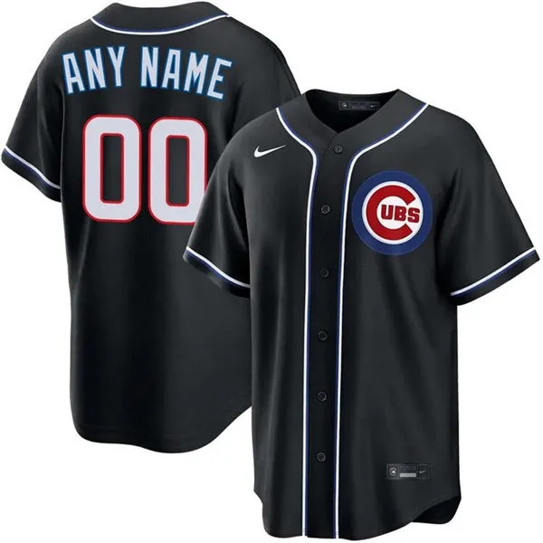 Chicago Cubs Custom 2026 Black Carbon Fashion Limited Jersey