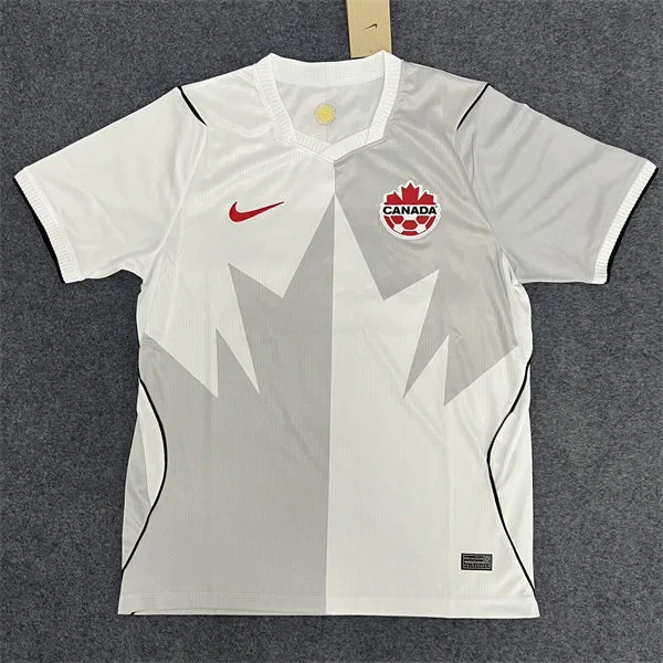 Canada Soccer Blank 2026 FIFA World Cup Soccer White Third Stadium Team Jersey