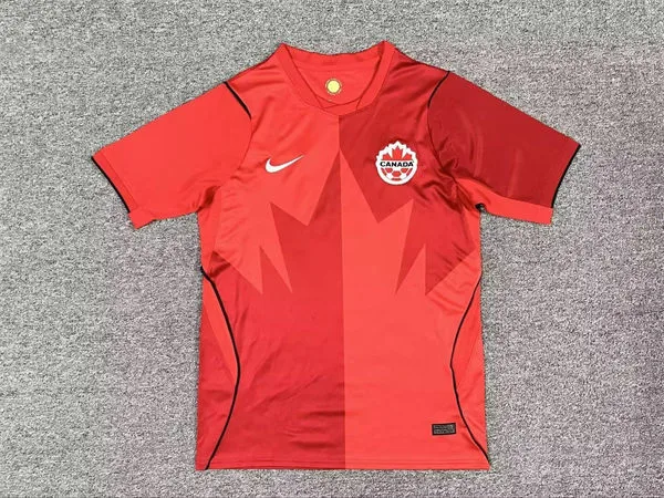 Canada Soccer Blank 2026 Home Red Stadium Team Jersey