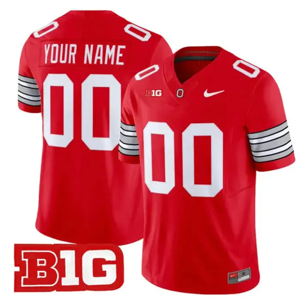 Ohio State Buckeyes Custom  2026 Scarlet Rush F.U.S.E Limited Football Jersey