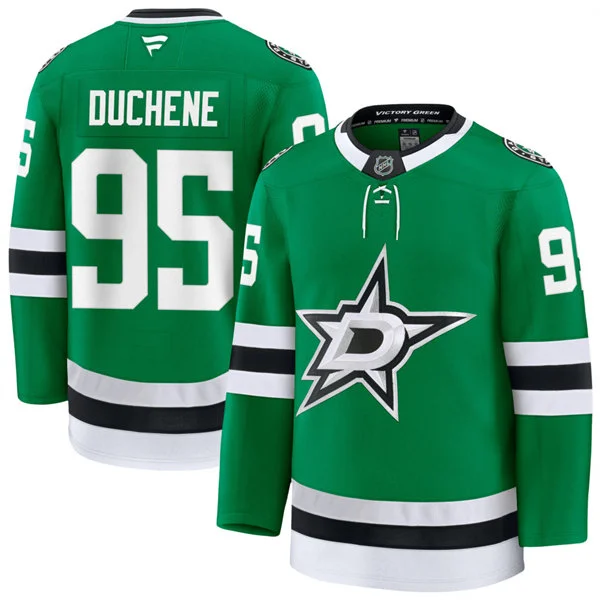 Men's Dallas Stars #95 Matt Duchene Fanatics Home Kelly Green Premium Jersey