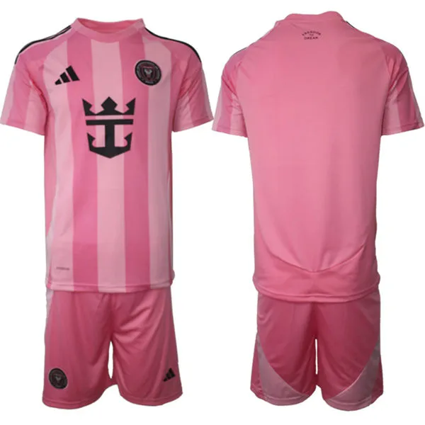 Men's Inter Miami CF Blank 2026 Pink Home Euforia Soccer Team Jersey Kit