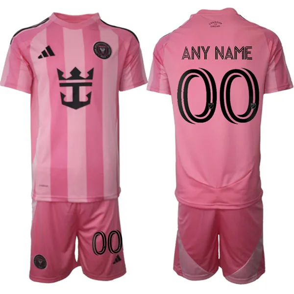 Men's Inter Miami CF Blank 2026 Pink Home Euforia Soccer Custom Jersey Kit