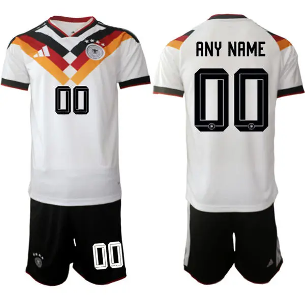 Mens Germany Soccer National Team White Home 2026 FIFA World Cup Custom Jersey