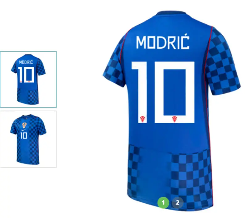 Mens Croatia National Team #10 Luka Modric Navy Away 2026 FIFA World Cup Soccer Jersey