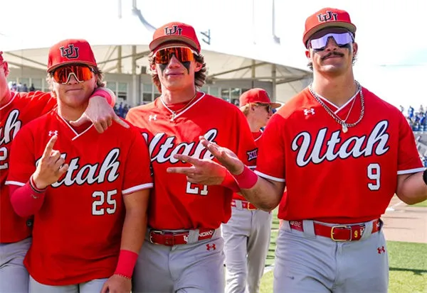 Utah Utes Custom 2026 XII Red Pullover Baseball Game Jersey