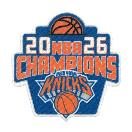 New York Knicks 2026 NBA Finals Champions Patch Embroidered 