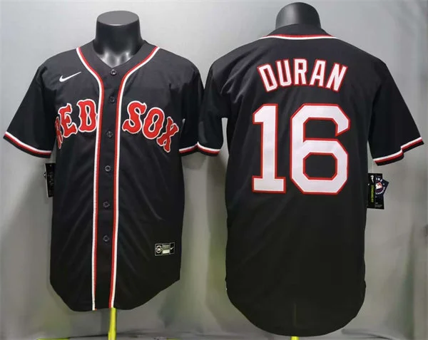 Mens Boston Red Sox #16 Jarren Duran Nike 2026 Blackout Fashion Limited Jersey