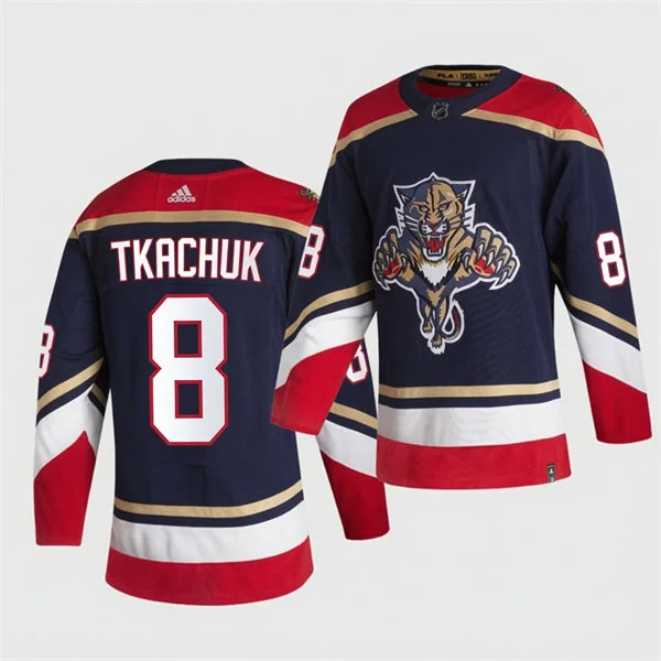 Men's Florida Panthers #8 Brady Tkachuk Fanatics Navy Alternate Third Jersey