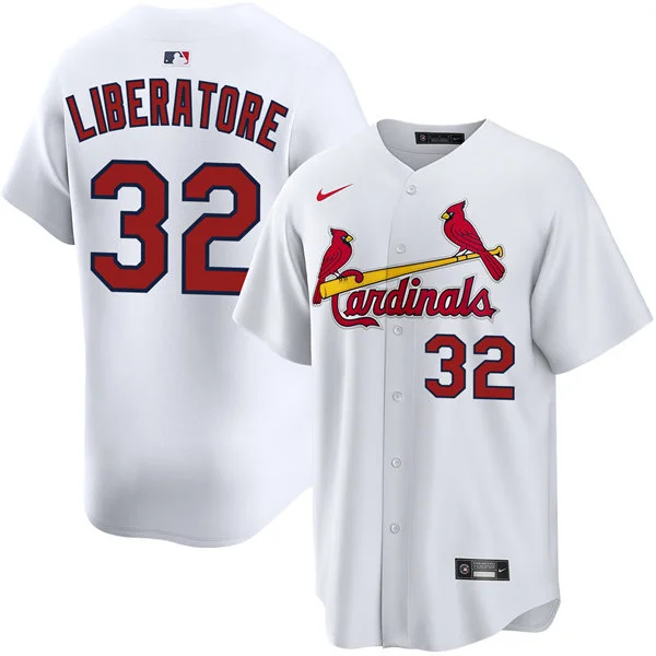 Men's St. Louis Cardinals #32 Matthew Liberatore Nike White Home Limited Jersey